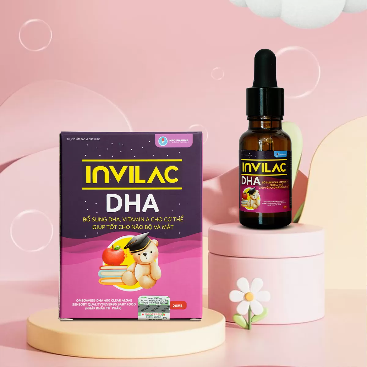 INVILAC DHA  - Bổ sung DHA, vitamin A cho cơ thể