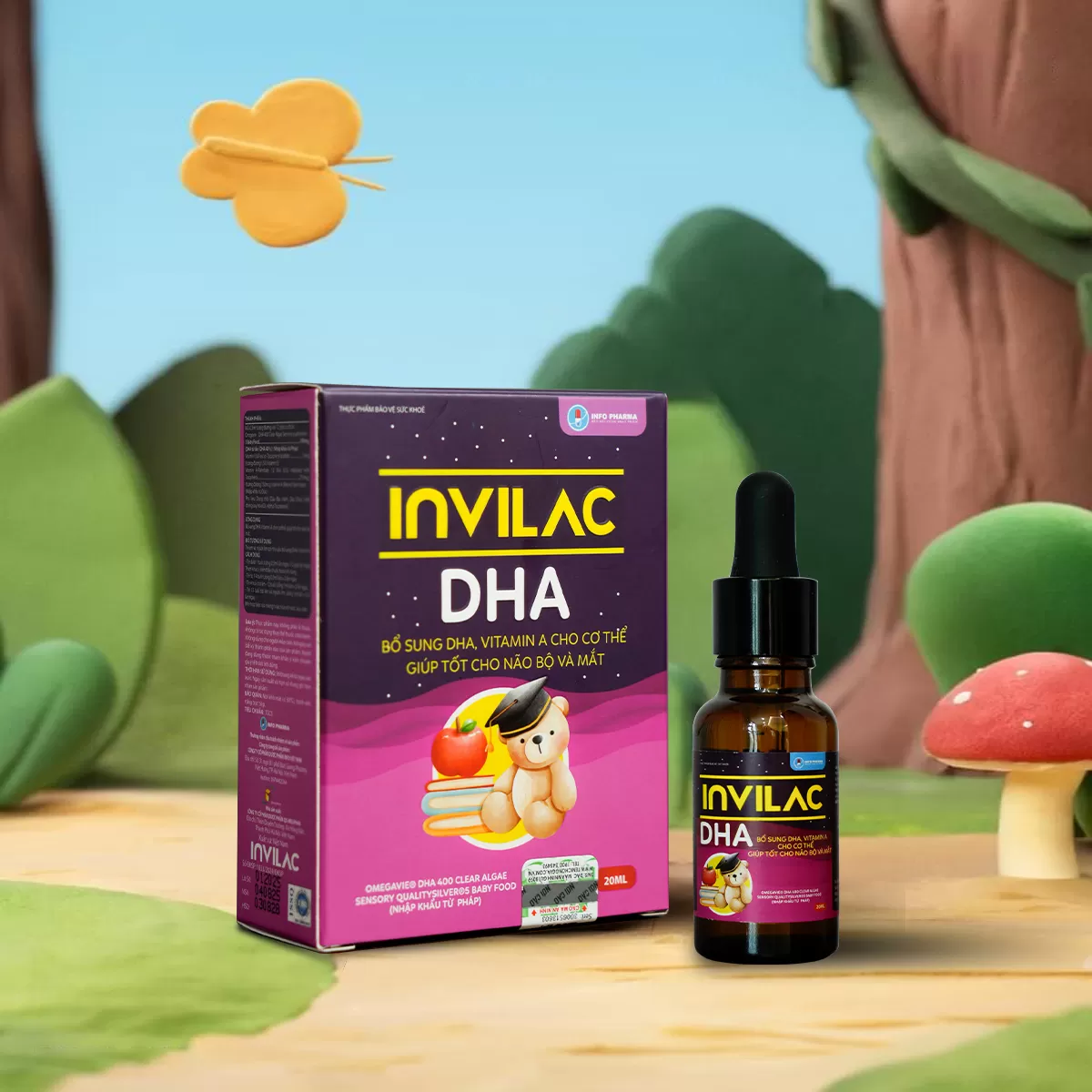INVILAC DHA  - Bổ sung DHA, vitamin A cho cơ thể