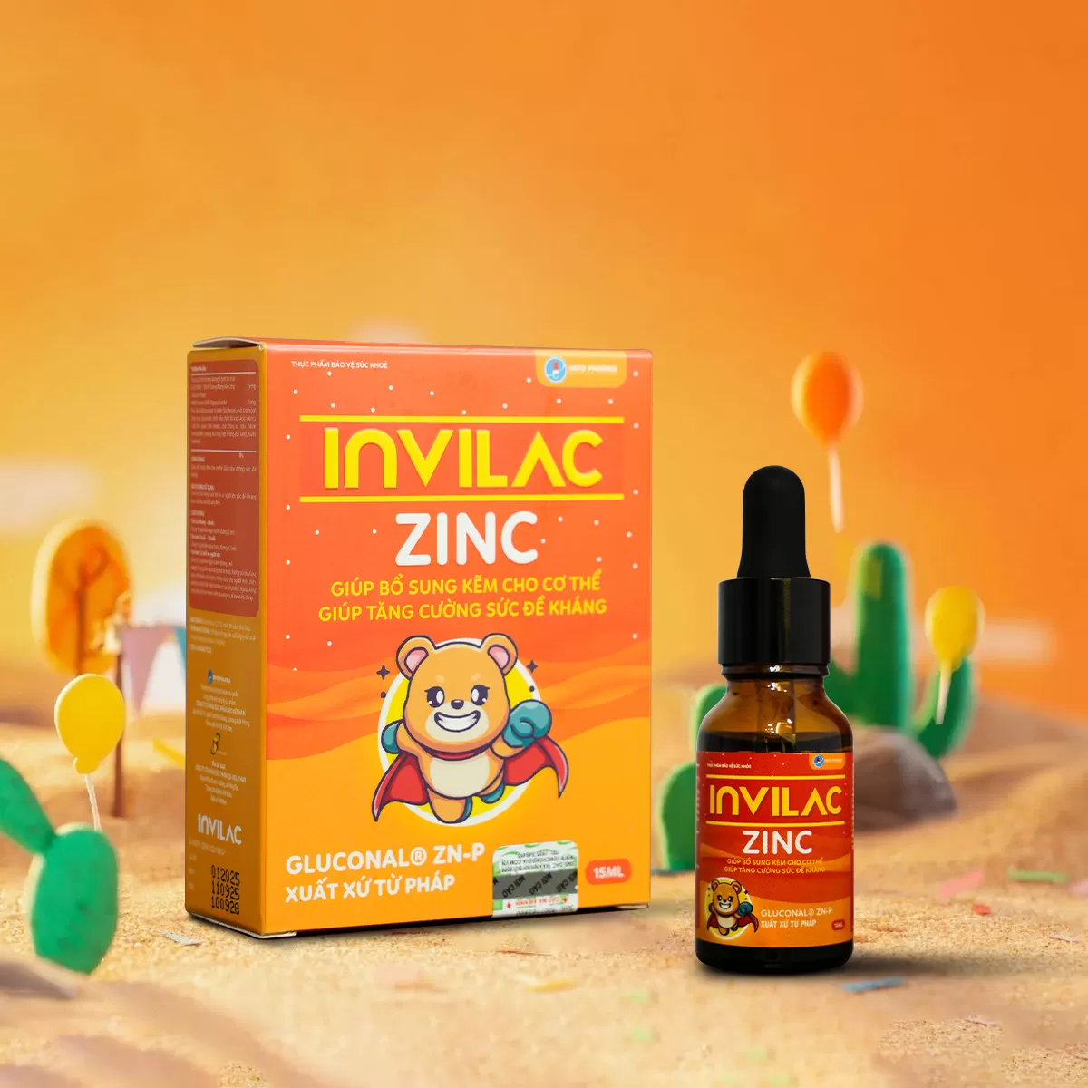 INVILAC ZINC - Giúp bổ sung kẽm cho cơ thể