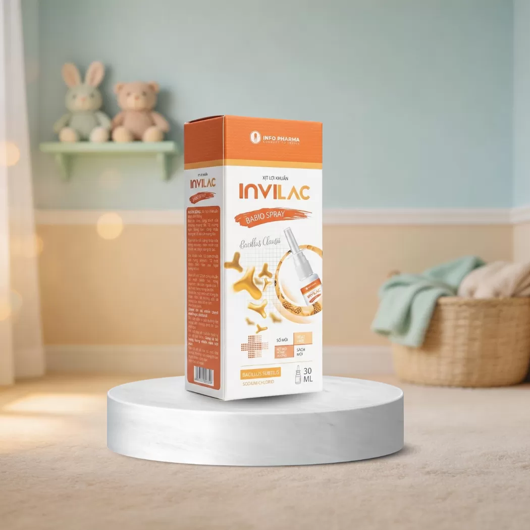 XỊT LỢI KHUẨN INVILAC BABIO SPRAY