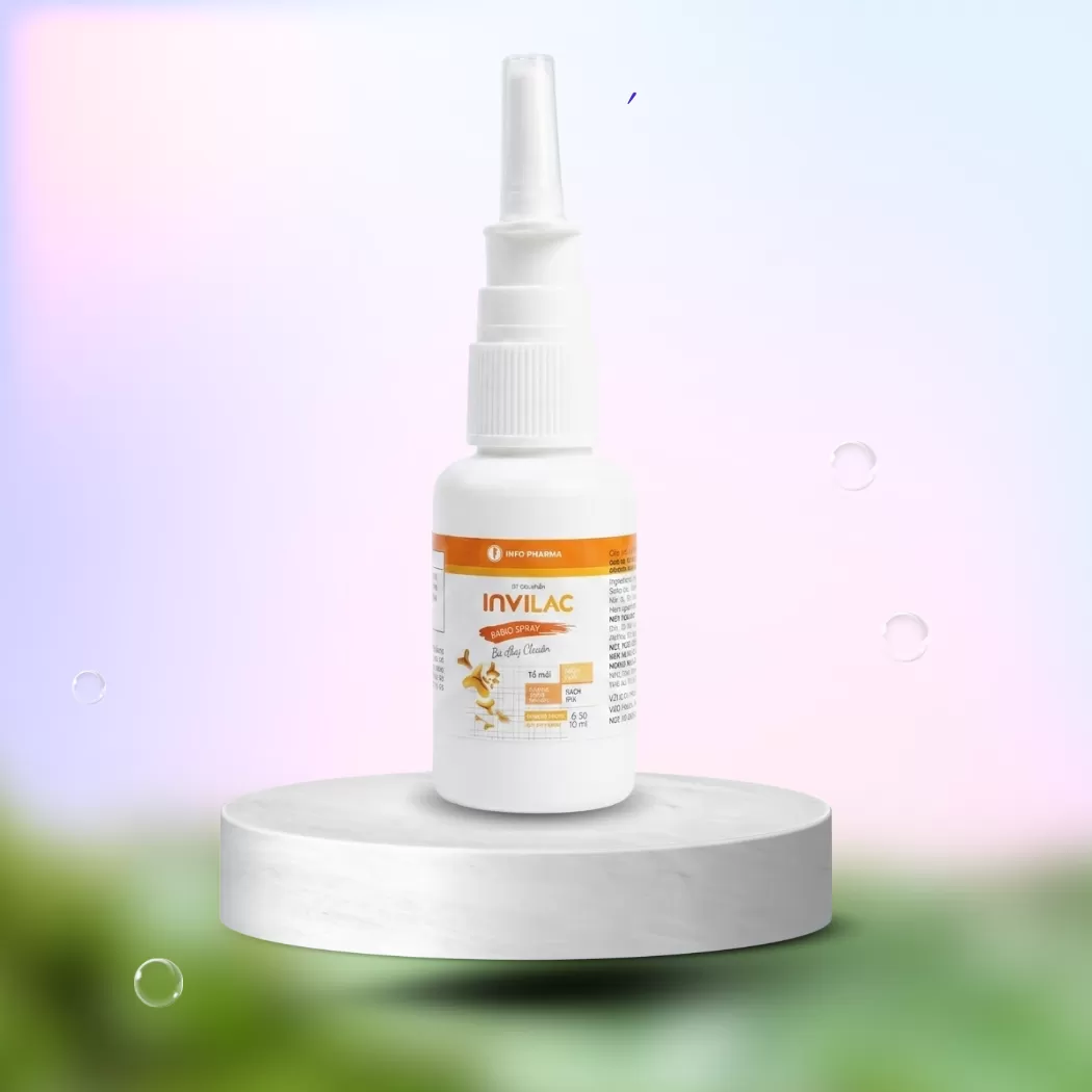 XỊT LỢI KHUẨN INVILAC BABIO SPRAY