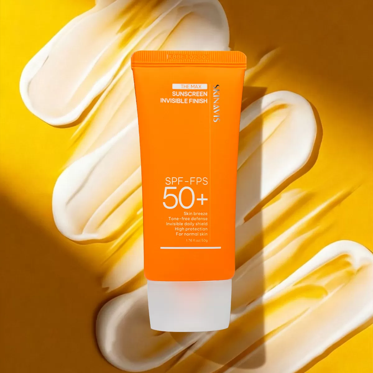 Kem chống nắng SKINAVIS THE MAX Sunscreen Invisible finish SPF-FPS 50+