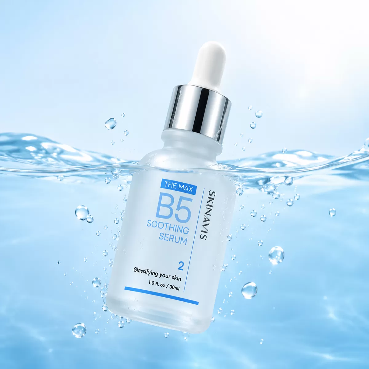 SKINAVIS THE MAX B5 Soothing Serum 2 – dưỡng chất cấp ẩm cho da