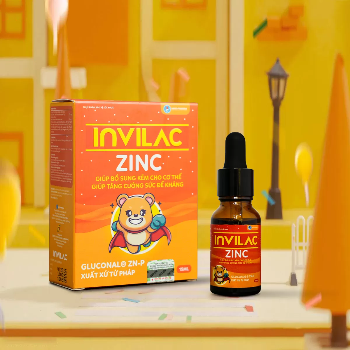 INVILAC ZINC - Giúp bổ sung kẽm cho cơ thể