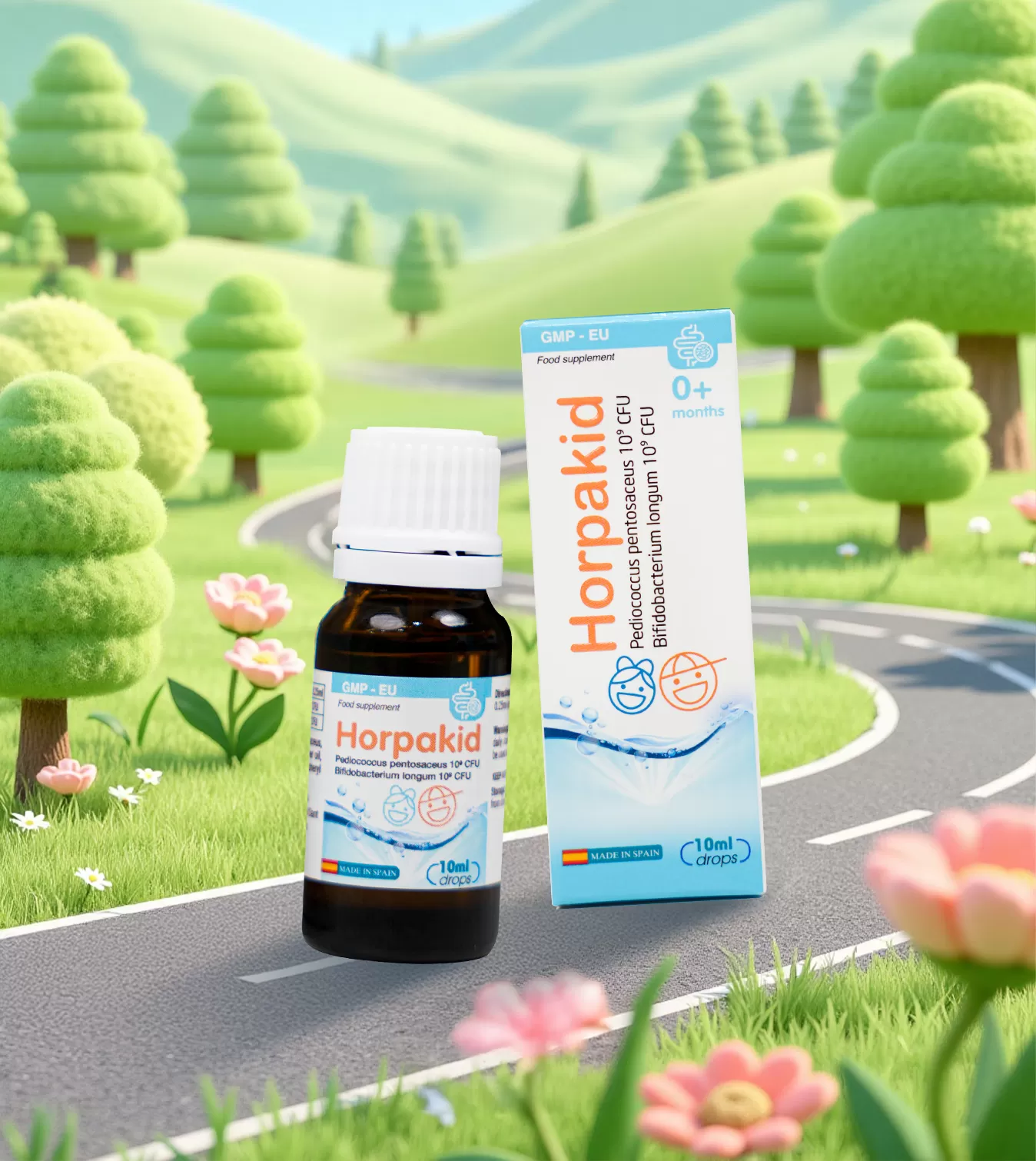 HORPAKID - Bổ sung lợi khuẩn hỗ trợ tiêu hóa