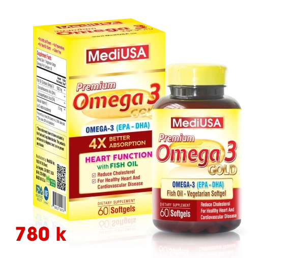 PREMIUM OMEGA 3 GOLD - 60 viên