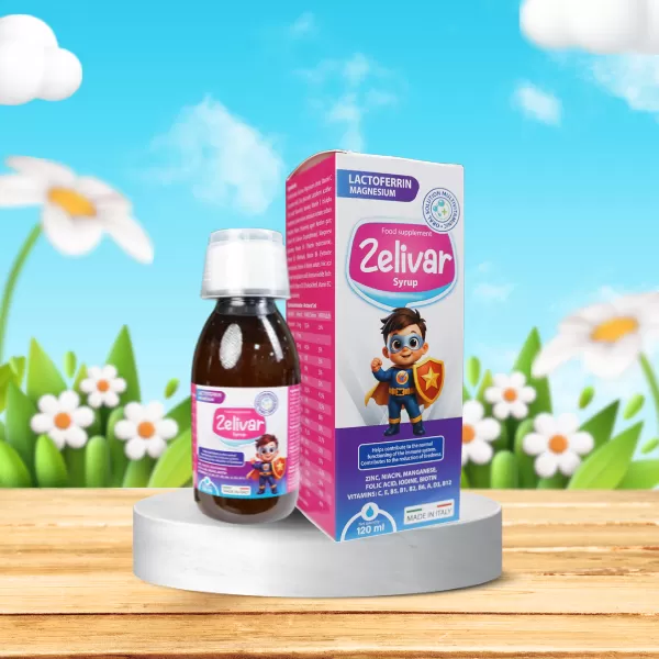 Zelivar Syrup - Sản phẩm tăng cường đề kháng