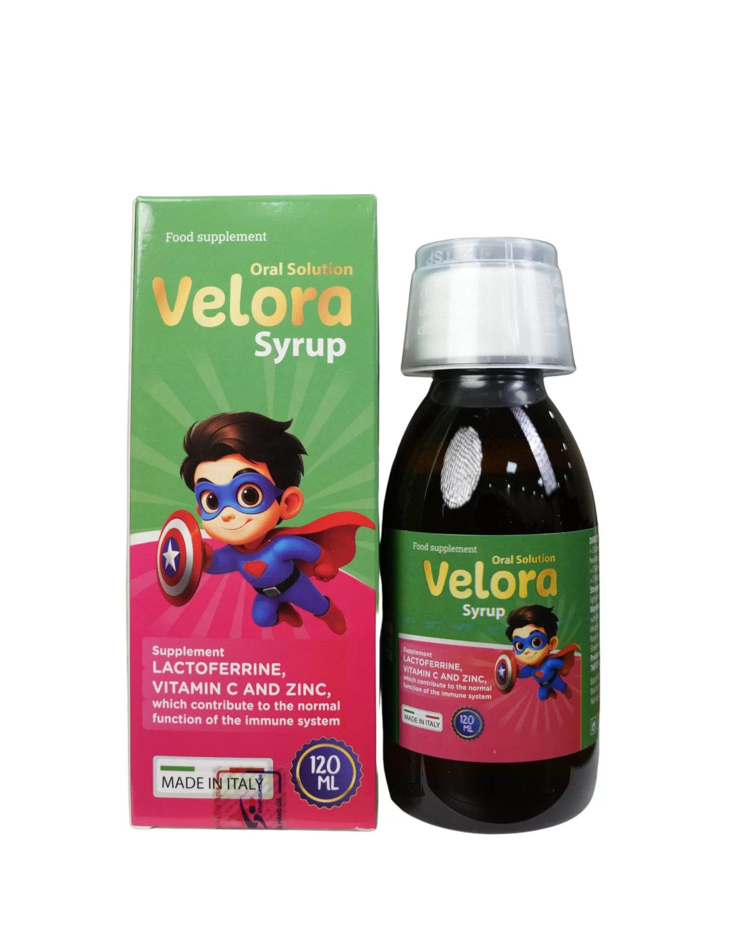 VELORA SYRUP - Sản phẩm tăng cường đề kháng